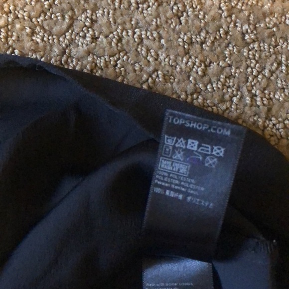 Black Wrap Around Cocktail Dress with Choker - Picture 12 of 16